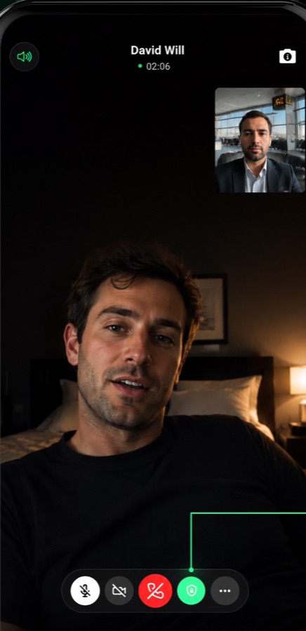 SogoApp video call with capture protection